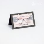 Svadobná menovka "Grey powder"