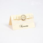 Svadobná menovka "Odvaha milovať"