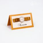 Svadobná menovka "Zlatá perla"