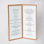 Svadobné menu “Vintage heart” 2