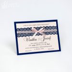 Svadobné oznámenie “Odvaha púdrovo ružovej”